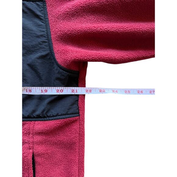 Red Columbia Sportswear Arkansas Razorbacks Fleece Zip Up Jacket Size Medium - Picture 6 of 6